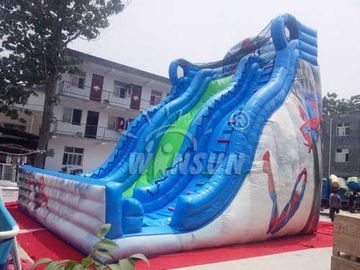 China Kommerzielles aufblasbares Dia Spider-Mans wasserdicht für Festival-Tätigkeiten usine