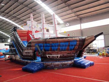 China Piraten-Schiffs-Art-aufblasbares trockenes Dia in 10x6x3m/fertigte Größe besonders an usine