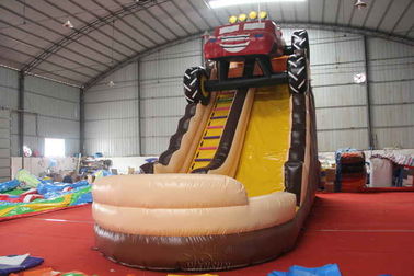 China Monstertruck-großes aufblasbares Dia PVC-Material gemacht für Kinder/Erwachsene usine