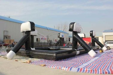 China Umweltfreundlicher aufblasbarer Basketballplatz für Freizeit-Mitte usine
