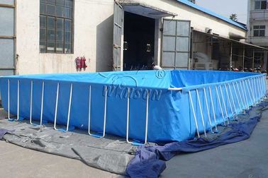 China Gestaltete Explosions-Schwimmbäder, wasserdichter aufblasbarer Swimmingpool PVCs usine