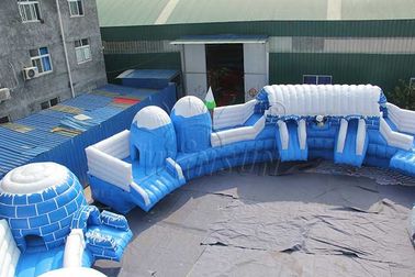 China Enormer kommerzieller aufblasbarer Wasser-Park, gefrorene themenorientierte Aqua-Park-Ausrüstung usine