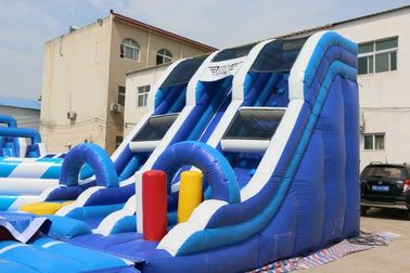 China Riesiger aufblasbarer Spielplatz WSP-305/including schiebt, Trampolinen und Hindernisse usine