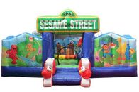 Sesame Street-aufblasbares Schlag-Haus, kommerzieller aufblasbarer Prahler fournisseur