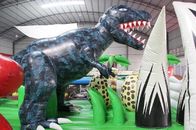 Dinosaurier-scherzt themenorientierte aufblasbare Spaß-Stadt, Werbung Hüpfburg fournisseur