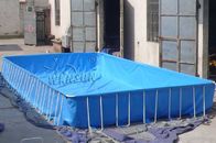 Gestaltete Explosions-Schwimmbäder, wasserdichter aufblasbarer Swimmingpool PVCs fournisseur