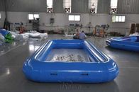 Rechteckiger großer aufblasbarer Swimmingpool, luftdichtes aufblasbares Pool 0.9mm PVCs fournisseur