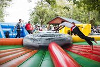 Kundengebundene Größen-aufblasbare Karnevals-Spiel-wechselwirkende Flusspferd-Ball-Spiele fournisseur