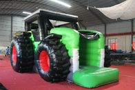 Grüne Farberwachsener Schlag-Haus-aufblasbarer Traktor-Prahler-doppelte Linie genäht fournisseur
