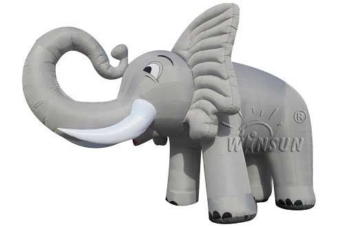 Feuerverzögernder aufblasbarer Elefant, aufblasbare Werbungs-Produkte PVCs fournisseur