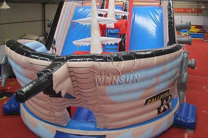 Piraten-Schiffs-Art-enorme aufblasbare trocknen Dia-wasserdichtes UVschützendes