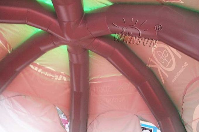 Luftdichter Regen - prüfen Sie aufblasbares Ereignis-Zelt/Spinnen-Zelt für die Werbung