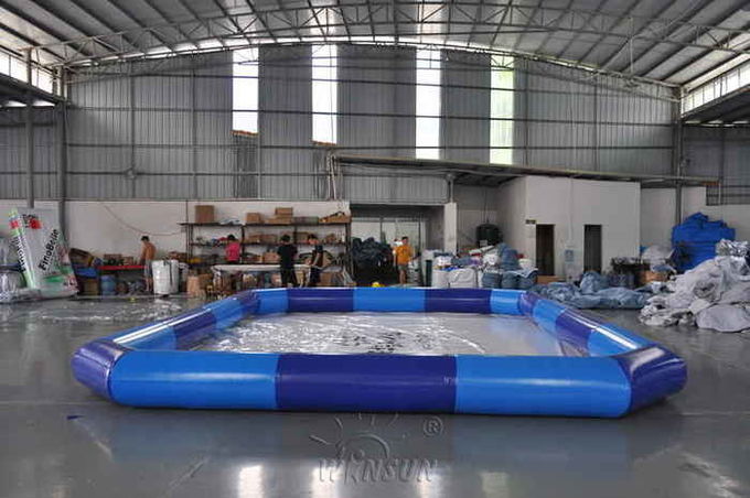Blaue Farbgroßer aufblasbarer Swimmingpool/luftdichtes Pool für Kinder