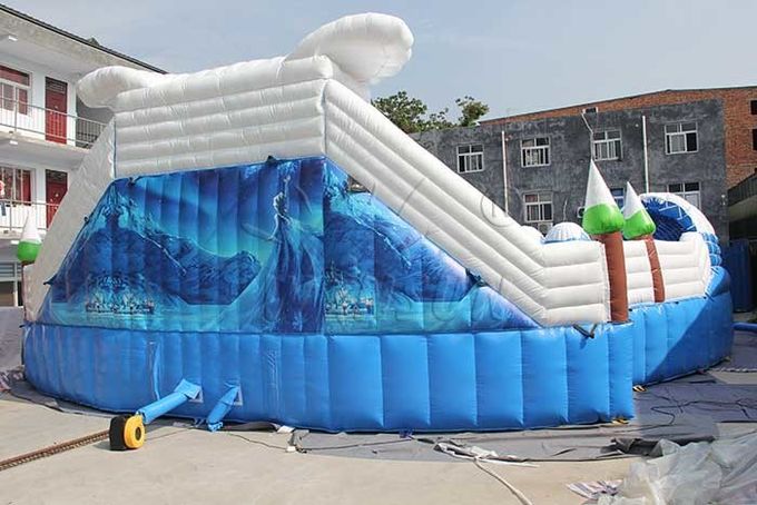 Enormer kommerzieller aufblasbarer Wasser-Park, gefrorene themenorientierte Aqua-Park-Ausrüstung