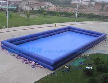 Doppelter Reifen-rechteckiger aufblasbarer Swimmingpool für Kinder/Erwachsene