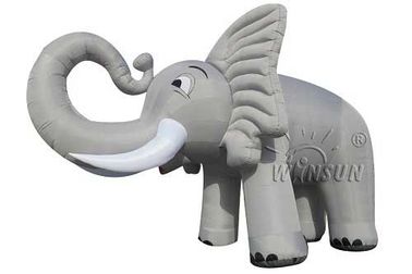 China Feuerverzögernder aufblasbarer Elefant, aufblasbare Werbungs-Produkte PVCs usine
