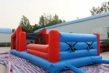China Federelement-Handball-aufblasbares Spiel-PVC-Material im Freien für Vergnügungsparks usine