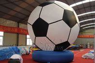 Modell-/Fußball-Ziel-kundenspezifischer Logo-Service PVCs materieller aufblasbarer angenommen fournisseur