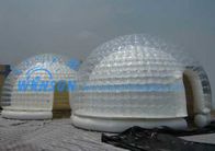 Schönes klares aufblasbares Blasen-Zelt, 6m Durchmesser-Explosions-Hauben-Zelt fournisseur