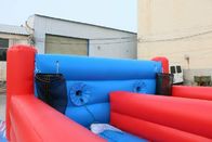 Federelement-Handball-aufblasbares Spiel-PVC-Material im Freien für Vergnügungsparks fournisseur
