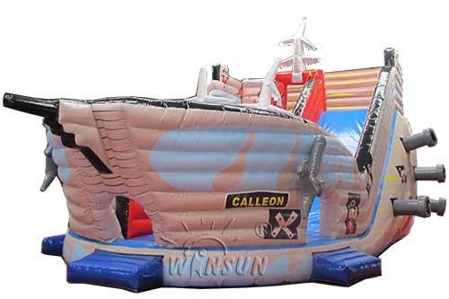 Piraten-Schiffs-Art-enorme aufblasbare trocknen Dia-wasserdichtes UVschützendes fournisseur