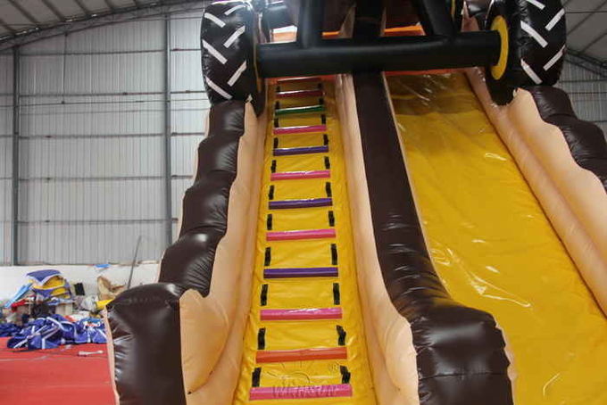 Monstertruck-großes aufblasbares Dia PVC-Material gemacht für Kinder/Erwachsene