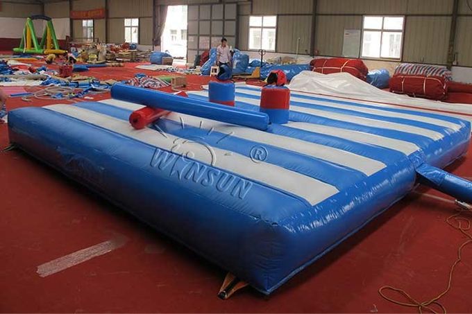 Materielle aufblasbare turnierende Arena PVCs mit Luft-Gebläse und Reparatur-Sets