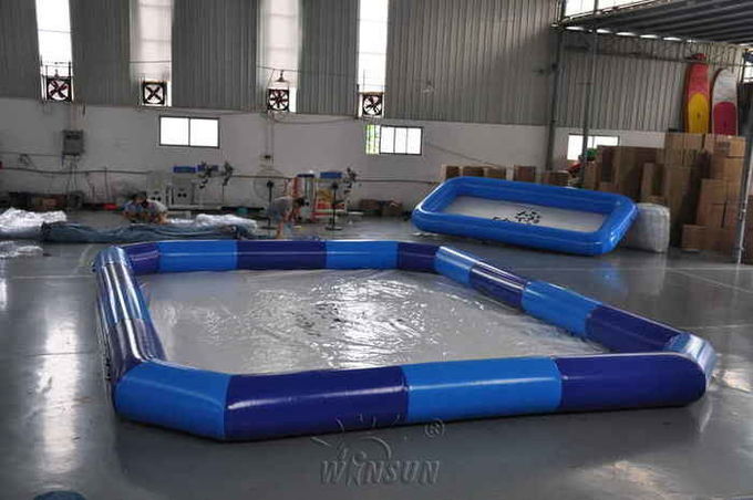 Blaue Farbgroßer aufblasbarer Swimmingpool/luftdichtes Pool für Kinder